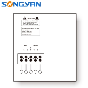 구리 및 PC 소재로 만들어진 220V 전력으로 자동 단상 전압 안정기 - Product Image 6