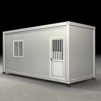 20FT et 40FT Portable Flat Pack Container house petite unité de logement de conteneur portable pour l'utilisation de bureau
