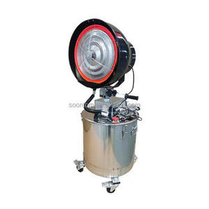 Ventilatore Industriale Elettrico a Nebulizzazione Centrifuga Mobile in Acciaio Inossidabile per Umidificazione e Raffreddamento - Product Image 4