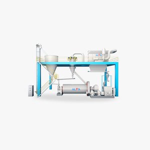 Baryt Super Fine Pulvermühle Keramik kugelmühle und Luft klass ierer - Product Image 1