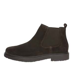 Botas de Media Caña para Hombre Geox U46H9B 00022, Estilo Chelsea de Gamuza Marrón, para Invierno - Product Image 1