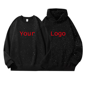 Sudaderas con capucha personalizadas para hombre, chándal con estampado de logotipo, sudaderas con diamantes de imitación, suéter para hombre, suéter Unisex, sudaderas con capucha, sudadera con diamantes de imitación para hombre - Product Image 1