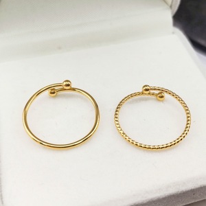 Base <span class=keywords><strong>de</strong></span> Anillo Abierto para Perlas, Fornituras para Engastar, Anillo <span class=keywords><strong>de</strong></span> Acero Inoxidable con Cuerda Trenzada para Perlas y Cuentas - Product Image 3