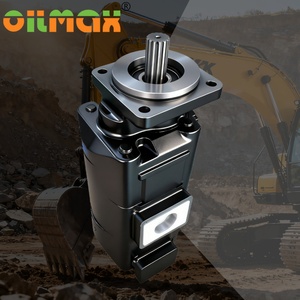 Pompe à engrenages double M365B878BAEB17-7AAEB17-1 Parker, composant hydraulique industriel, usage intensif agricole - Product Image 1