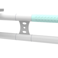 Barre d'appui relevable en TPE robuste à haute capacité de charge pour douche
