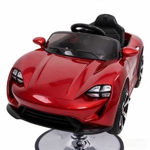 Sillón de Peluquería Infantil, Silla para Cortar el Cabello, Silla de Salón de Belleza, Silla de Peluquería con Diseño de Auto - Product Image 1