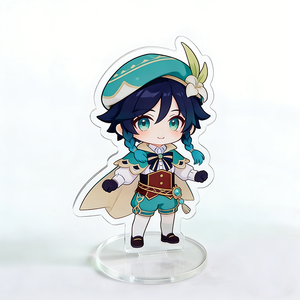 Base de Acrílico Personalizada para Figuras |   Exhibidor Acrílico con Licencia IP, Impresión Offset y Corte CNC Láser, de Una o Dos Caras - Product Image 1