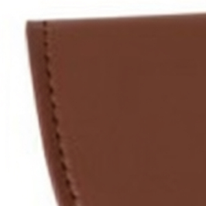 Custodia triangolare in pelle con clip per occhiali 8x5,7 cm per riporre gli occhiali, stile semplice, materiale morbido - Product Image 6