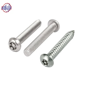 Thép không gỉ màu đen Hex ổ cắm <span class=keywords><strong>Torx</strong></span> chìm <span class=keywords><strong>Pan</strong></span> đầu vít với Pin an ninh Sao <span class=keywords><strong>Torx</strong></span> chống trộm vít với pin - Product Image 3