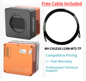 กล้องอุตสาหกรรม HIK ROBOT รุ่นใหม่แกะกล่อง MV-CH1510-11XM-M72-TF, กล้องโมโน CoaXPress ความละเอียด 151 ล้านพิกเซล - Product Image 1