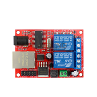 SR-201 Scheda Relè Ethernet LAN a 2 Vie con Interruttore Ritardato, Modulo Controller TCP/UDP, Server WEB, Controllo Remoto Cloud a 2 Canali