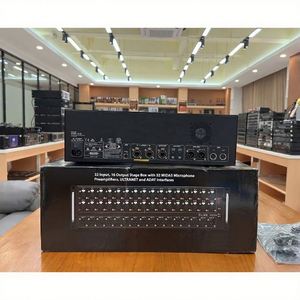 DL32 dijital karıştırma mikseri 32 giriş 16 çıkış sahne kutusu 32 mikrofon preamplisi ULTRANET ve ADAT arayüzleri ile - Product Image 2