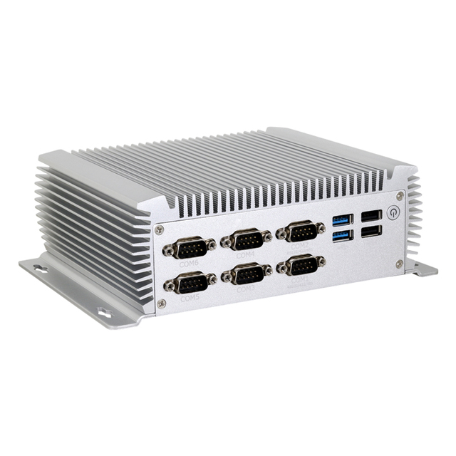 Mini Desktop Computer Intel Core I5 8250U I7 7500U HD MPCIE Support MSATA Fanless Industrial Computer