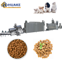 Machine automatique de fabrication d'aliments pour chiens, ligne de production d'aliments pour animaux de compagnie, machine de transformation d'aliments secs et humides pour chiens et chats