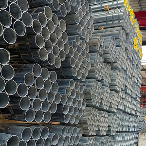 Tuyaux d'échafaudage BS1139, tubes ronds pour échafaudage, tubes en acier galvanisé pour échafaudage - Product Image 1