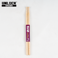 Baguettes de batterie pour débutants, légères, durables, en bois, design écologique pour les batteurs étudiants, compatibles avec la marque UNLOCK