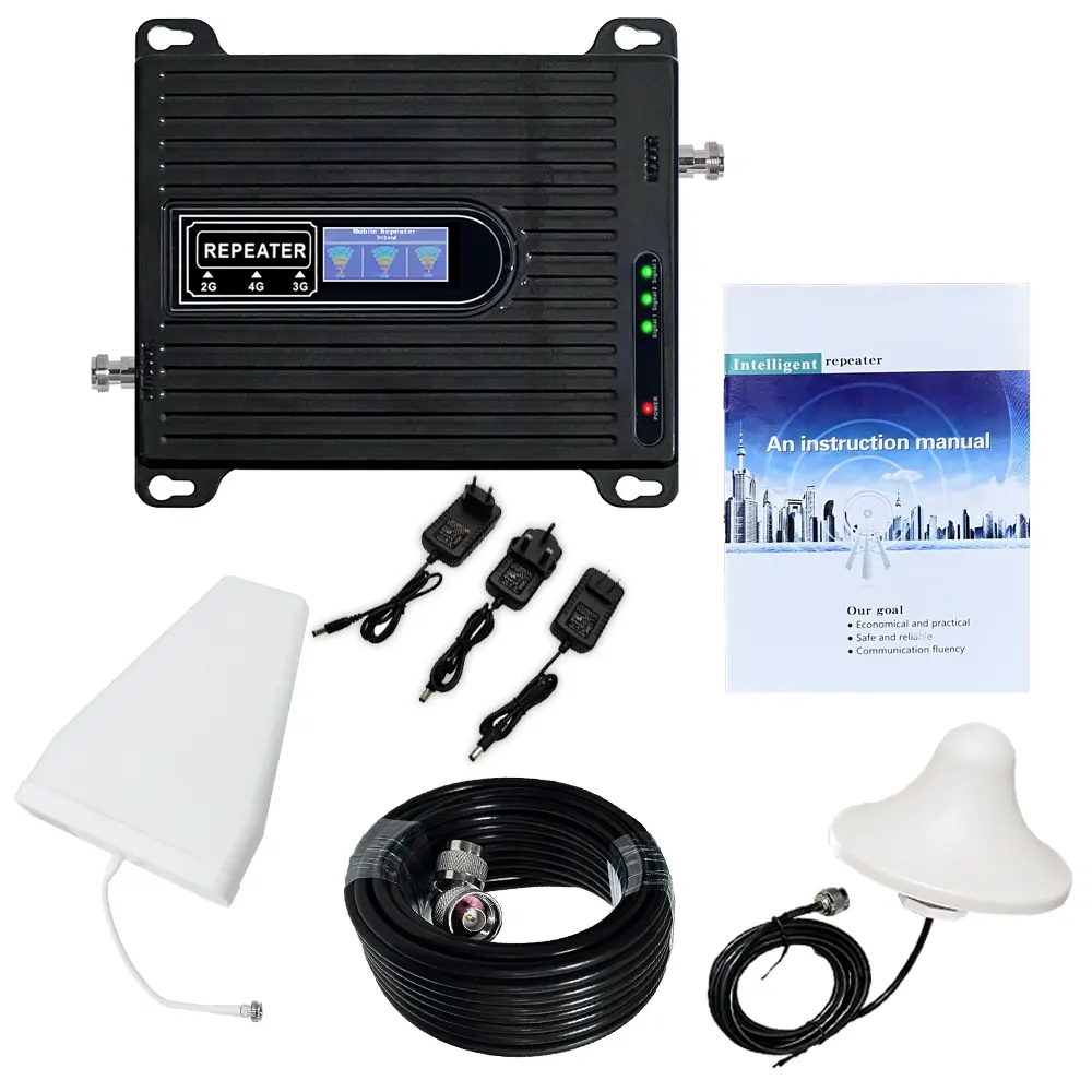 Factory High Quality GSM Network Repeater 3G 4G Cell Phone Signal Booster