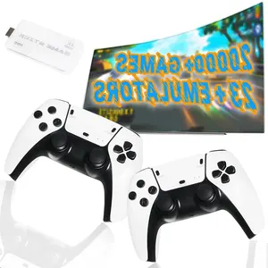 retro game stick plug in and play with wireless 3D rocker gamepad 20000 games built-in M15 video game consoles