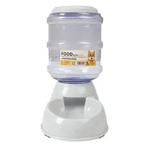 2 1 pet besleyici Suppliers-Otomatik kedi besleyici ve su sebili seti, 1 Gal x 2 yerçekimi köpek su çeşmesi Pet mama besleyici