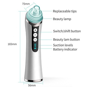 2020 Points Noirs Des Pores Sous Vide Aspiration Faciale Pore Nettoyeur Électrique Acné Comédon Extracteur à - Product Image 4