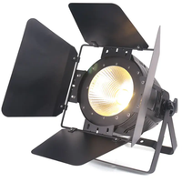 200W boîtier en aluminium mariage scène lumière DMX blanc chaud + blanc froid COB LED Par lumière