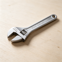 Clé à molette réglable professionnelle pour mécanicien, couple maximal de 1000 lb-in, en acier au carbone, clé à main, outil de support personnalisé pour usine OEM