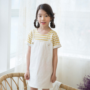 Vestido Casual de Moda Coreana para Niñas, Estilo Princesa, para Desfiles de Moda Infantiles, Modelos del Mercado Chino - Product Image 2