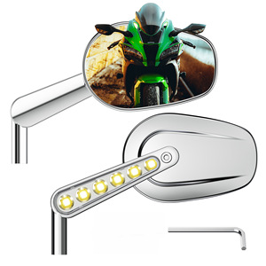 Rétroviseurs Offres Spéciales LED Dual Sport pour accessoires de moto <span class=keywords><strong>Harley</strong></span> davidson - Product Image 5