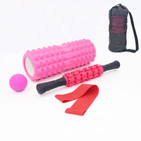 Nouvel arrivage Suling : Kit de massage musculaire pour la gym, rouleau de massage en mousse EVA pour le yoga, bâton de massage, ensemble de fitness pour le massage musculaire