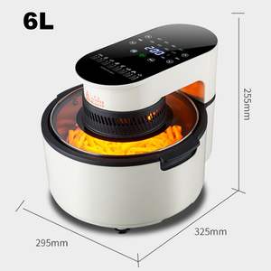 Échantillon gratuit 6L panier de <span class=keywords><strong>friteuse</strong></span> à air ouvert support pour rôtir la viande porte-aliments fours électriques mais comme les friteuses à air - Product Image 3