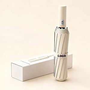 Custom Logo 12K Auto Open Double Bones <b>Umbrella</b> Design for Business & Rain Protection - Product Image 1