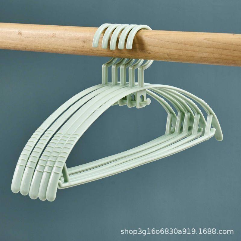 Cintres semi-circulaires verts [lot de 5]