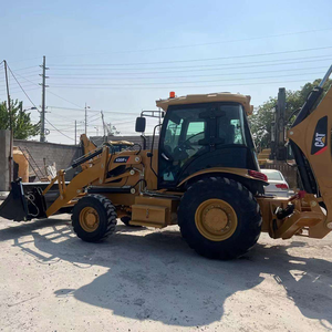 Chargeuse-pelleteuse sur pneus d'occasion chinoise bon marché CAT 420F 420F2 avec boîte de vitesses, pompe et moteur, haute qualité, bon prix en vente - Product Image 1