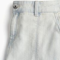 Jeans de Moda Estilo Cargo con Bolsillos Laterales Diagonales y Efecto Apilado para Mujer