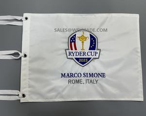 Por encargo RYDER <span class=keywords><strong>CUP</strong></span> 2012 MEDINAH Golf torneo Bandera bordada PGA Golf pin banderas - Product Image 5