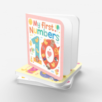 Fábrica de Impresión en China, Libro de Cartón para Bebés con Tapa Dura Personalizada, Impresión Digital, Encuadernación Perfecta, Educativo para Niños