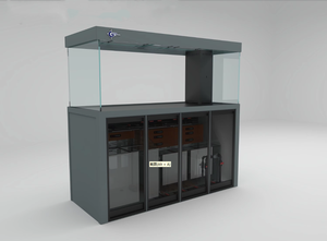 <span class=keywords><strong>Acquario</strong></span> Rettangolare <span class=keywords><strong>di</strong></span> Lusso con Filtro sul Fondo - Supporto Moderno per <span class=keywords><strong>Acquario</strong></span> da Soggiorno per Esposizione <span class=keywords><strong>di</strong></span> Vita Marina Personalizzabile - Product Image 3