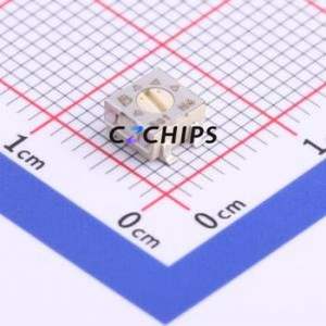 ตัวต้านทานปรับ3314G-1-501E ได้/ตัวต้านทานโพเทนชิโอมิเตอร์ SMD-3P ตัวต้านทาน4.5x4.5มม. 500Ohm 20% 250mW 100ppm/℃ - Product Image 1