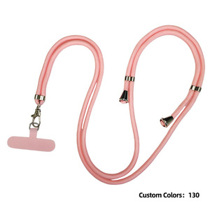 Correa para Teléfono Móvil, Ajustable, de Nailon, con Porta Tarjetas, Color Rosa, Colores Personalizados 100 - Product Image 5