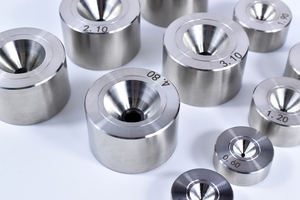 カスタムサイズ設計および加工ワイヤー描線ダイス 銅線描線用PCDダイス - Product Image 3