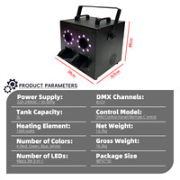 DMX 1500W Électrique Sans Fil Télécommande Brouillard Machine En Gros Bulle De Fumée pour Les Mariages Et Les Fêtes En Métal Glace Sèche