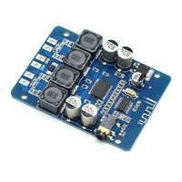 Carte d'amplificateur de puissance numérique double canal 30W CA-3118B 12-24VDC Stéréo AUX Audio Amp 71x52mm Kit de modules de commande vocale audio