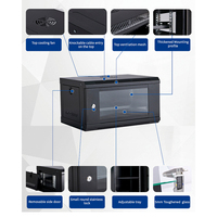 Boîtier de commutateur d'ordinateur Portable Data Center petit 2u 4u 6u 9u 12u 15u 19 pouces Ddf montage mural vertical serveur Rack armoires réseau