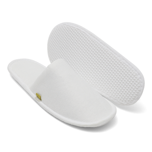 Pantuflas Desechables Biodegradables Blancas Personalizadas y Económicas para Hotel, Spa y Habitaciones - Product Image 3