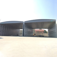 Tente de stationnement mobile pliable étanche en acier galvanisé, type abri de voiture, garage 3 places, hangar ou chapiteau, la plus vendue