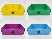 Boîte d'emballage en feuilles ondulées en polypropylène pour l'emballage de produits chimiques en chaîne du froid, matériaux recyclés, épaisseur 3-5 mm
