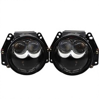 Projecteur LED double laser WD002 pour phare de voiture, lentille Bi-LED 45W 65W, faisceau haut et bas universel, kit de modernisation pour phare automobile
