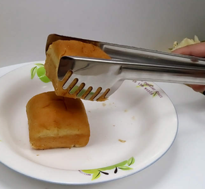 Pince à steak créative en acier inoxydable DFT12-2 pour cuisine domestique, pince à barbecue, pince à poisson frit, pince alimentaire, pince à pain, pince à alvéoles - Product Image 5