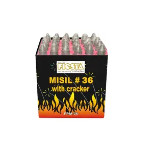 Outdoor Consumer Cake Fireworks Missiles 25/36/50/100/200/300Shots