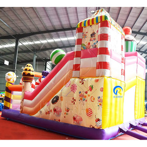 <span class=keywords><strong>Casa</strong></span> de Brinco Inflable de PVC Rosa de Grado Comercial con Tobogán, Capacidad de 300-500 kg, Certificación CE, Garantía de 3 Años - Product Image 3